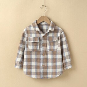 Baby Boy Shacket, Flannel Jacket, Toddler Winter Coat, Toddler Jacket ...