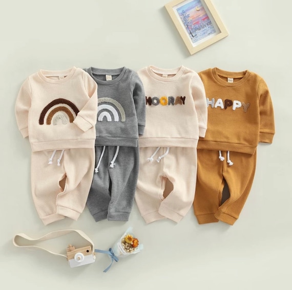 Baby Lounge Set, Toddler Lounge Outfit, Casual Baby Outfit 