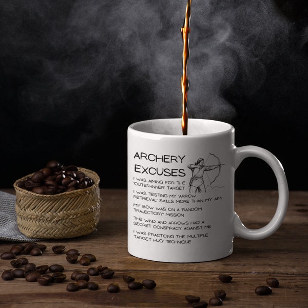 Archery Excuses - 11oz Coffee Mug
