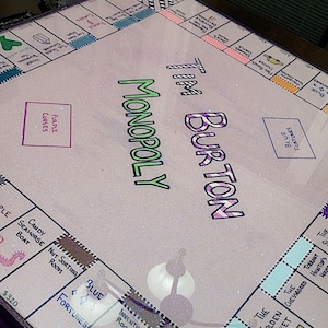 Solid Wood Custom Monopoly Boards
