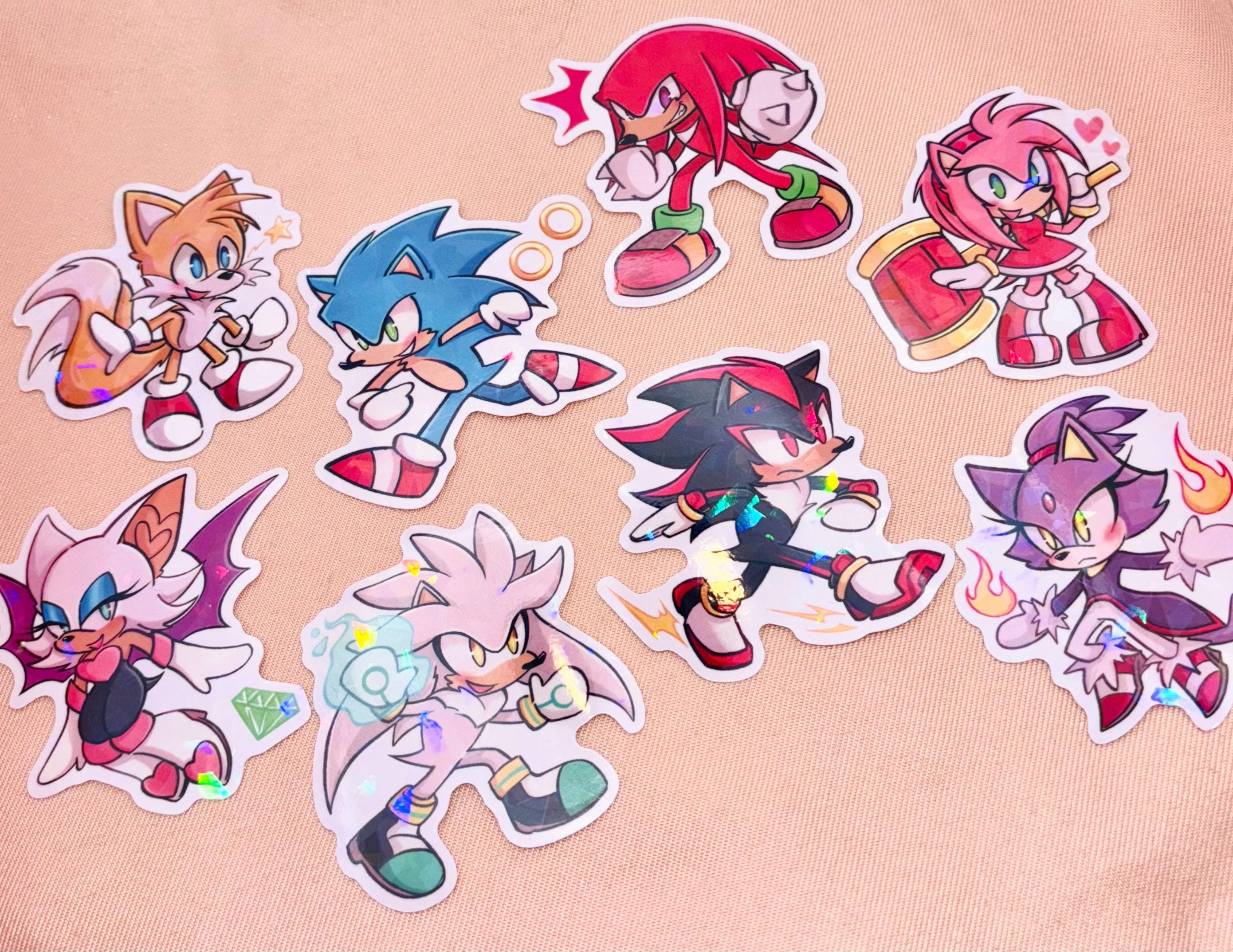 Sonic Sticker Sticker Quest: Sonic Vs Shadow: Sticker Activity Book ...
