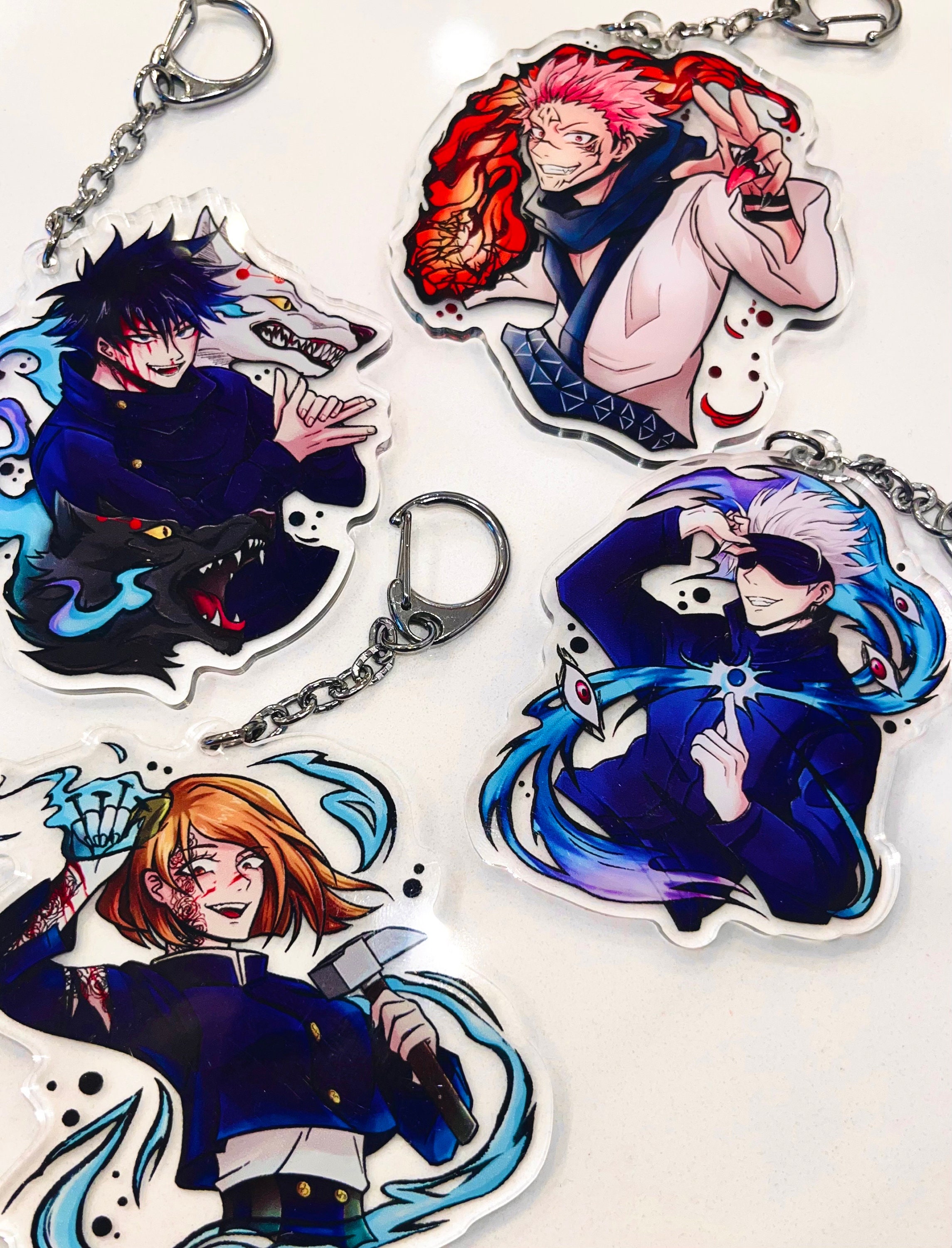 Anime NOBLESSE Keychain Cartoon Anime Acrylic Pendent Key Ring Gift