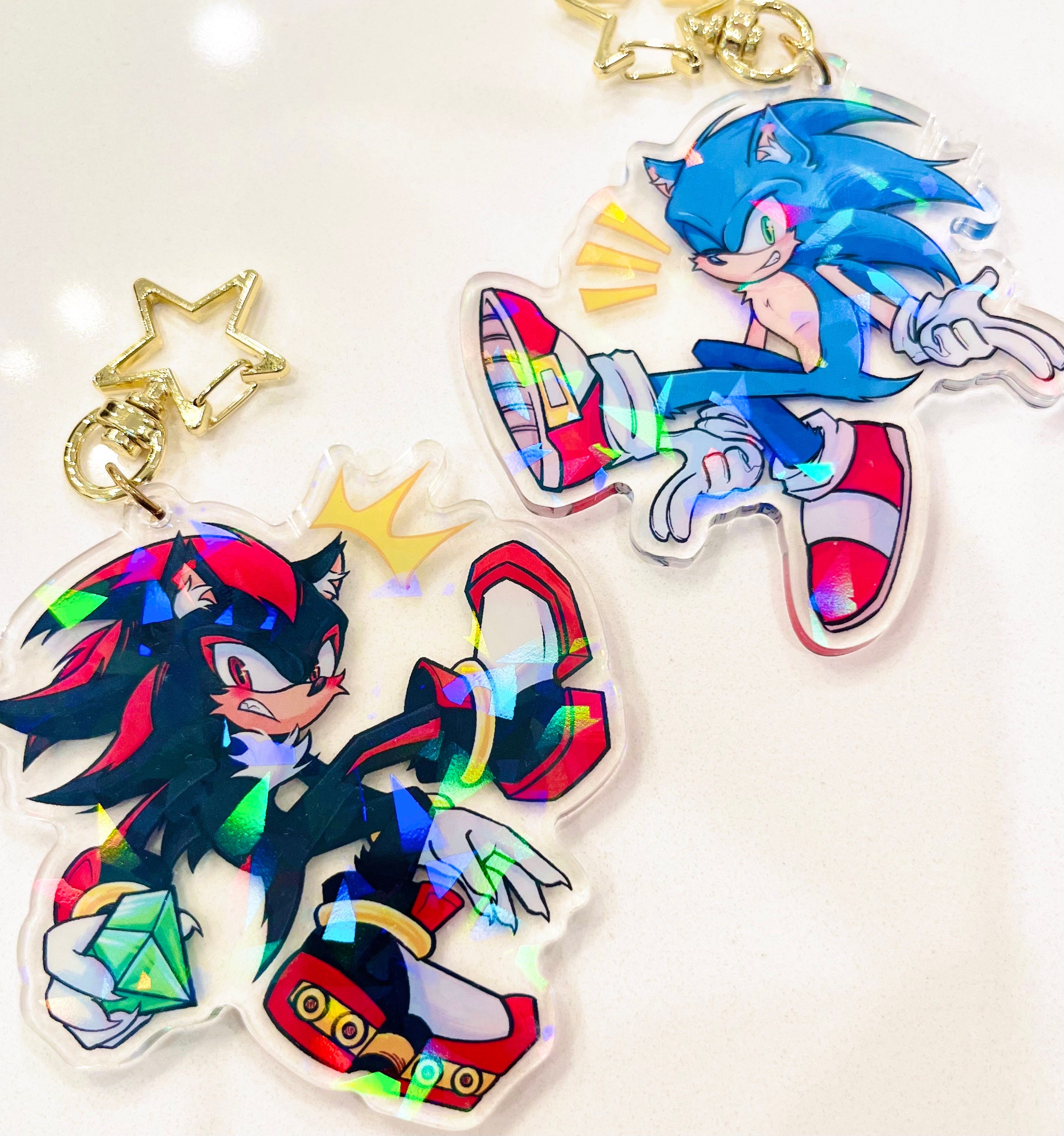 Sonic X - Shadow Phone Charm, Sonic X - Shadow Phone Charm