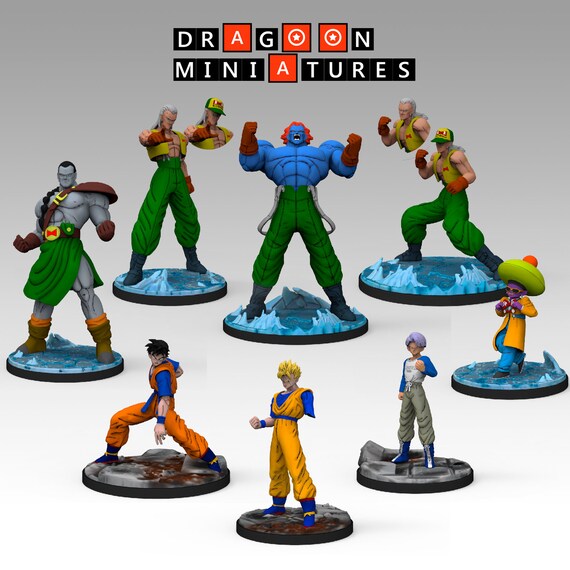 DRAGON BALL Z FIGURE HG - ANDROID COMPLETE SET