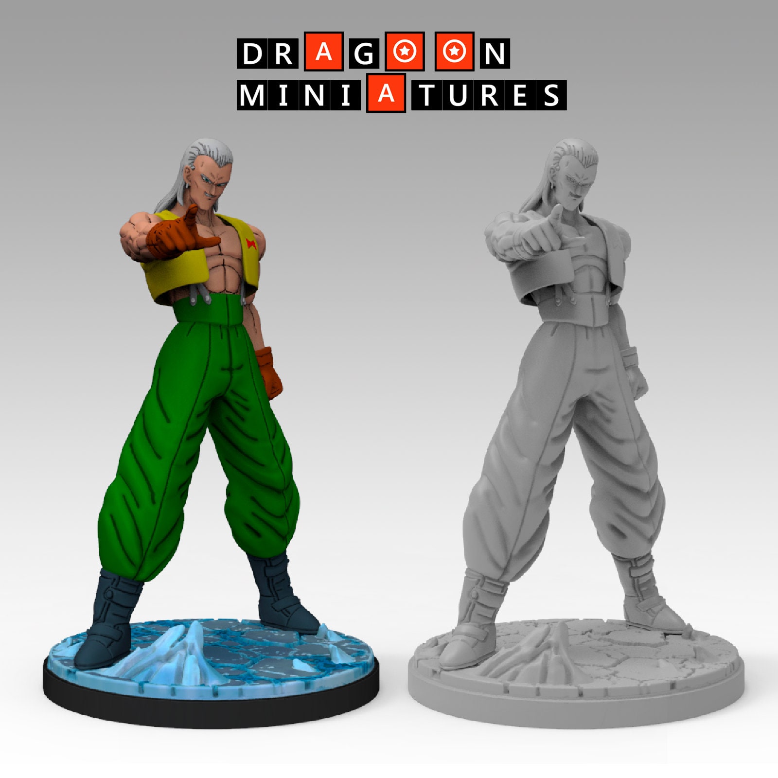 Dragon Ball Z 13 Android Saga Cell Dragoon Miniatures 