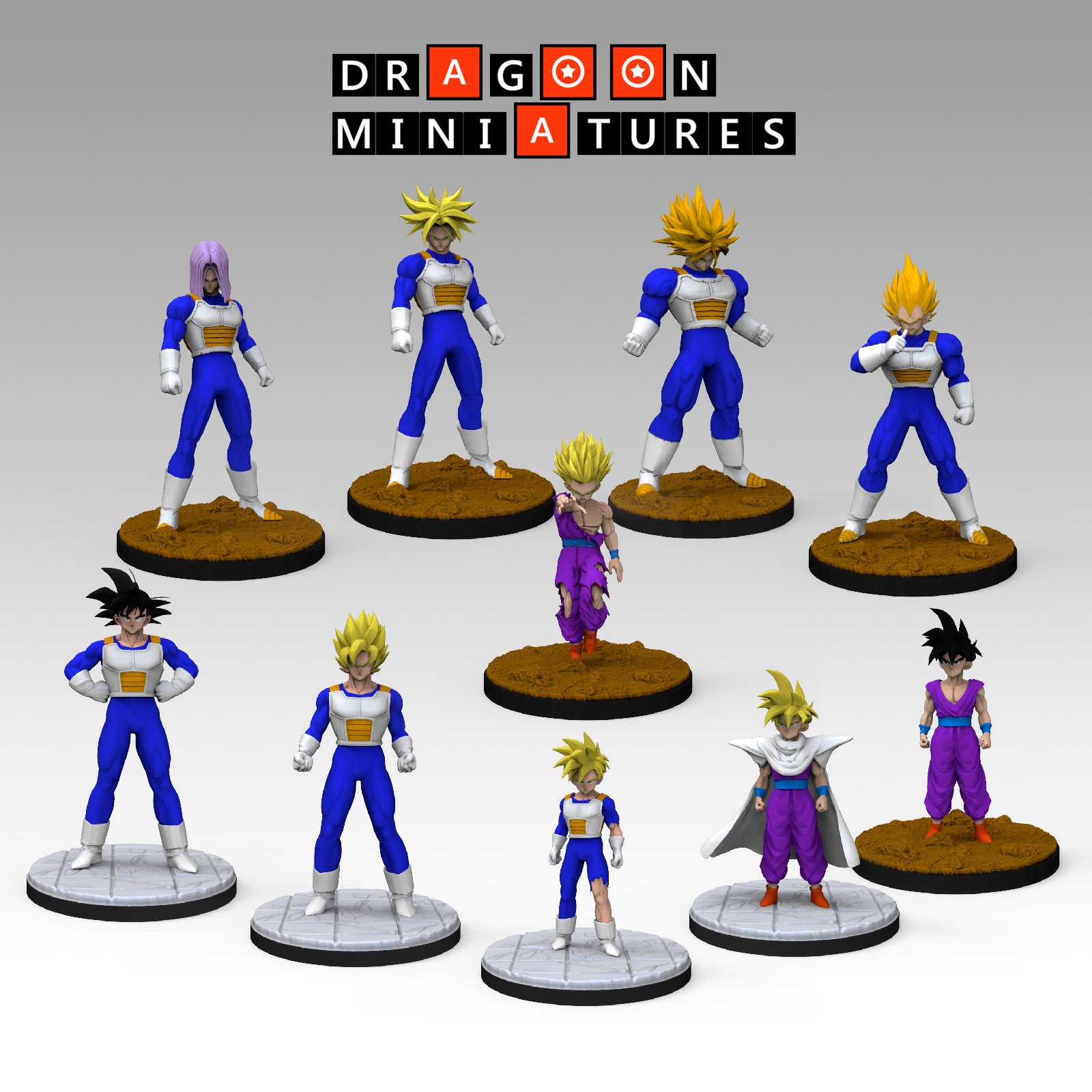 Dragon Ball Z 13 Android Saga Cell Dragoon Miniatures 