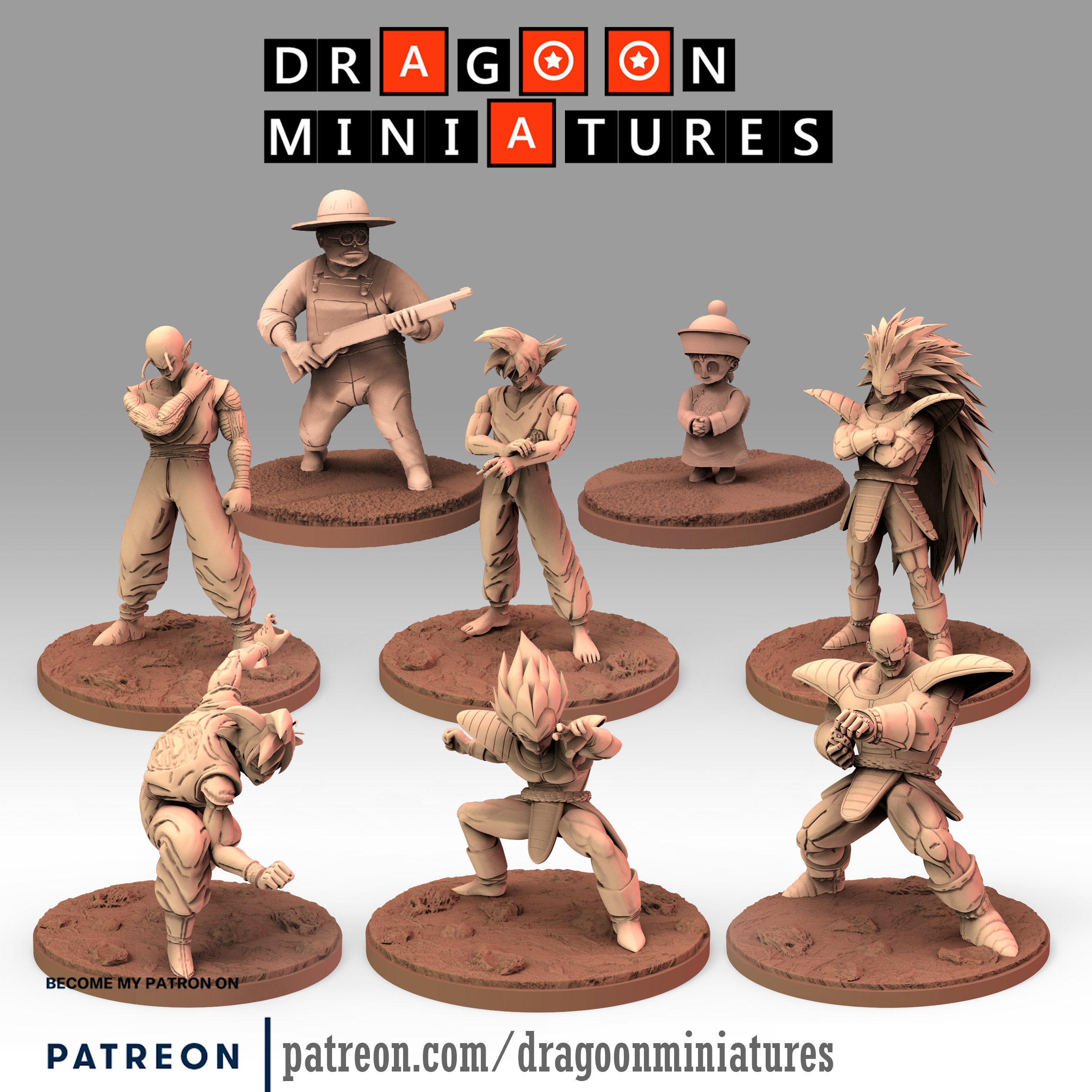 Dragon Ball Z 13 Android Saga Cell Dragoon Miniatures 