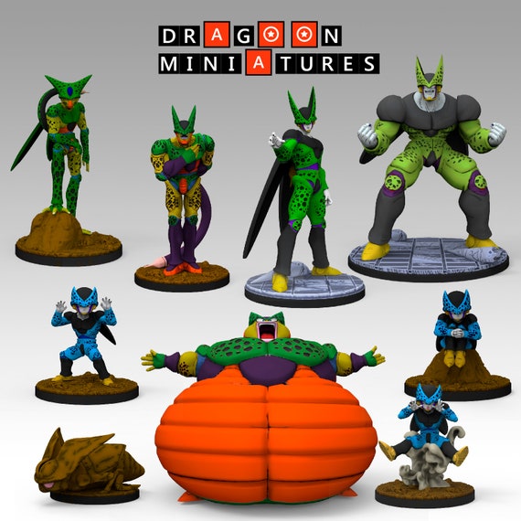 Dragon Ball Z 13 Android Saga Cell Dragoon Miniatures 