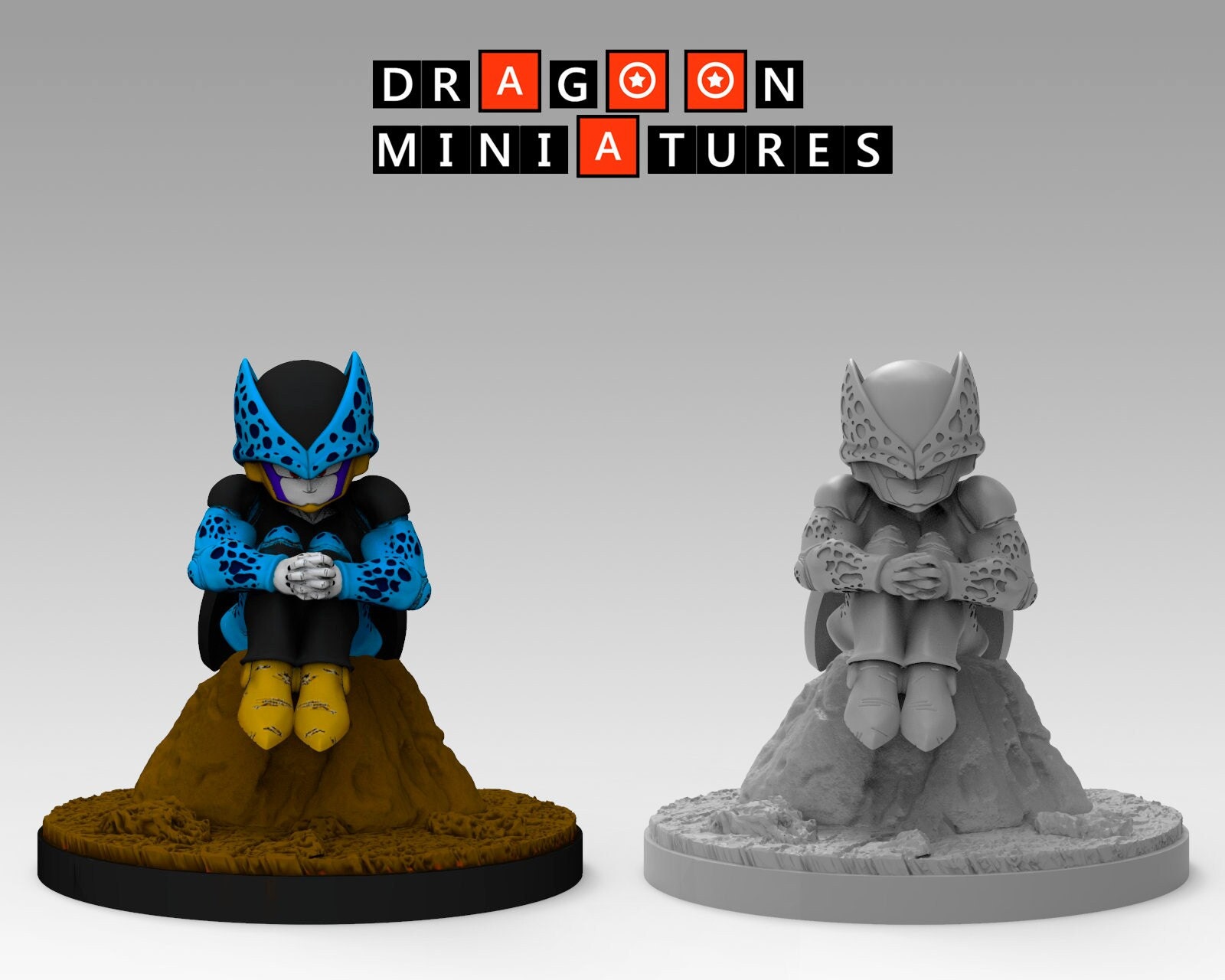 Dragon Ball Z 13 Android Saga Cell Dragoon Miniatures 