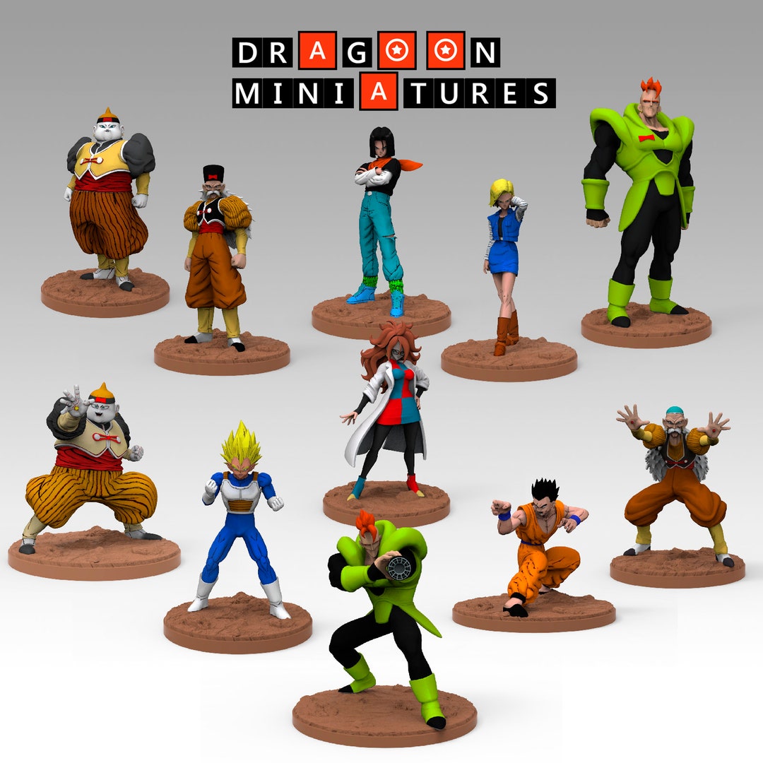 Dragon Ball Z 13 Android Saga Cell Dragoon Miniatures 