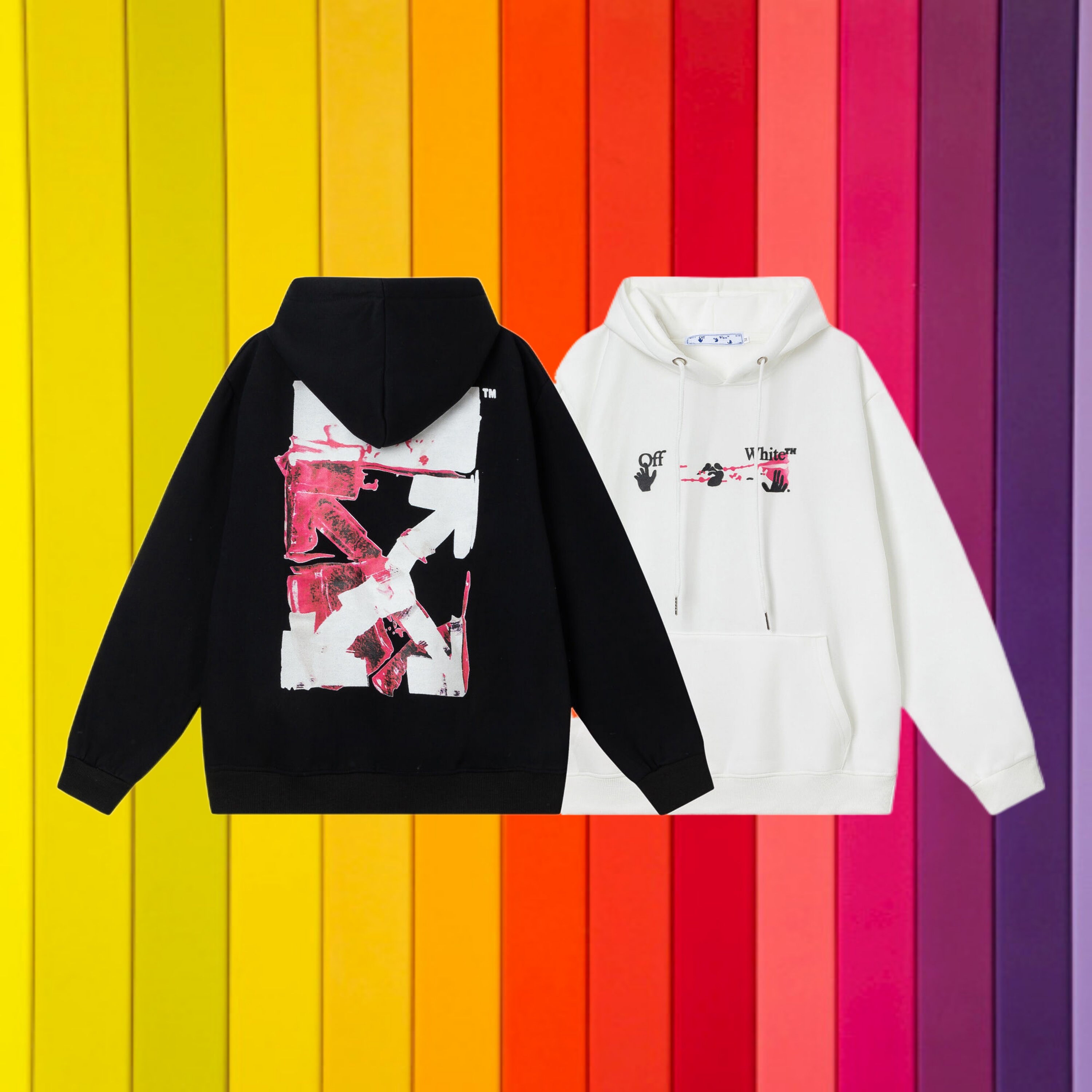 Off White Hoodie Premium Quality Sweatshirt for Men and Women - Etsy