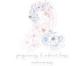 Pregnancy and Infant Loss Awareness Sticker- Stillbirth, Miscarriage, Rainbow Baby, 1 in 4, 1 in 160, Loss mom, Loss Mama, Infertility
