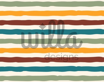 Fall Stripes seamless pattern, boho stripes surface pattern, wallpaper pattern, Halloween stripes, baby clothing seamless file