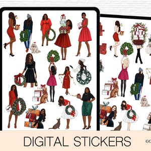 Christmas Goodnotes Digital Planner Christmas Stickers Christmas Digital Planning Modern Stickers Goodnotes 5 Planner IPad Planner files