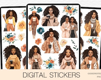 Fall Goodnotes Digital Planner Stickers Autumn Goodotes Icons Thanksgiving Digital Stickers Autumn Icons Fall Digital IPad Planner