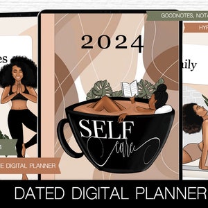 Digital planner 2024, Goodnotes 5 planner, iPad planner, Notability planner, Dated digital planner 2024, Digital calendar