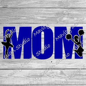 Cheer and dance Mom SVG for tshirt or decal | cheerleader inside png | ballerina vector cut file for cricut | cheer mom png