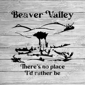 Beaver Valley SVG | inappropriate humor | silhouette | cut files | cricut | PNG file | adult svg for shirts | funny sayings | for men