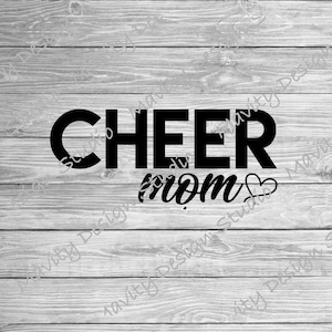 Cheer mom PNG for tshirt | cute cheer mom svg for cricut | sublimation |