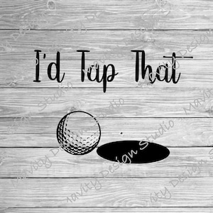Ich würde auf die SVG mit Golfball | unangemessener Humor | SVG für Silhouette | Dateien schneiden | Cricut | PNG-Datei | Erwachsenen svg für Shirts |