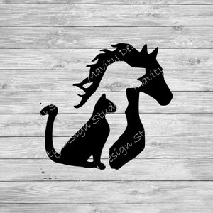 Katze Hund Pferd svg | Tier in Tier svg | Tierarzt | Tiere svg | png | für Cricut |