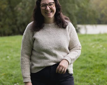 Kipsweater - structuurbreisel - truipatroon