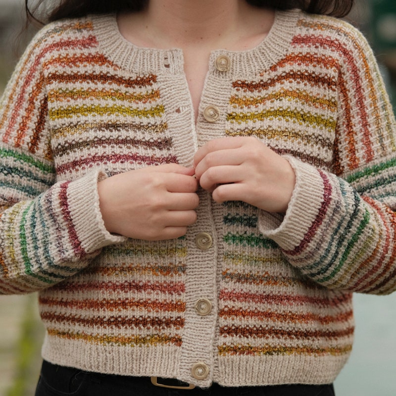 Corran Cardigan Pattern TheCreabeaDesigns - Etsy