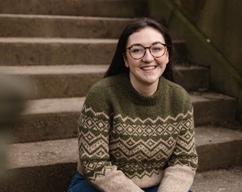 Rhue Colorwork-trui breipatroon (pdf)