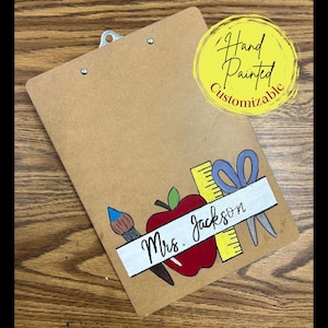 Hand Painted Clipboards- Banner Design