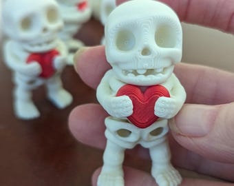 ¡Esqueletos articulados impresos en 3D!