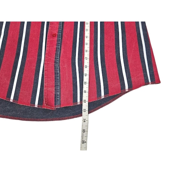 VTG Wrangler Brushpopper Button Up Shirt Long Sle… - image 10