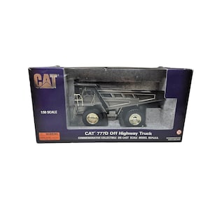 CAT 777D Off Highway Truck 1:50 Scale Diecast Model Dump Truck 55157 NORSCOT 2005 Construction Vehicle