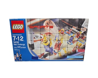 LEGO Sports NBA Challenge 3432 With Box Manual 99% Complete 2003