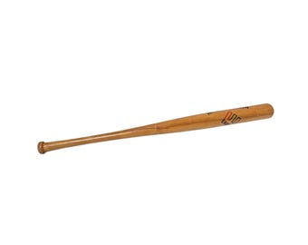 Drewniany kij baseballowy Vintage Enron Mini 18" zdobyty w home runie w branży naftowej i gazowej