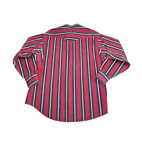 VTG Wrangler Brushpopper Button Up Shirt Long Sle… - image 7