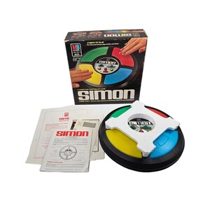 Retro 80s Simon Says Game Pin for Sale by McPod