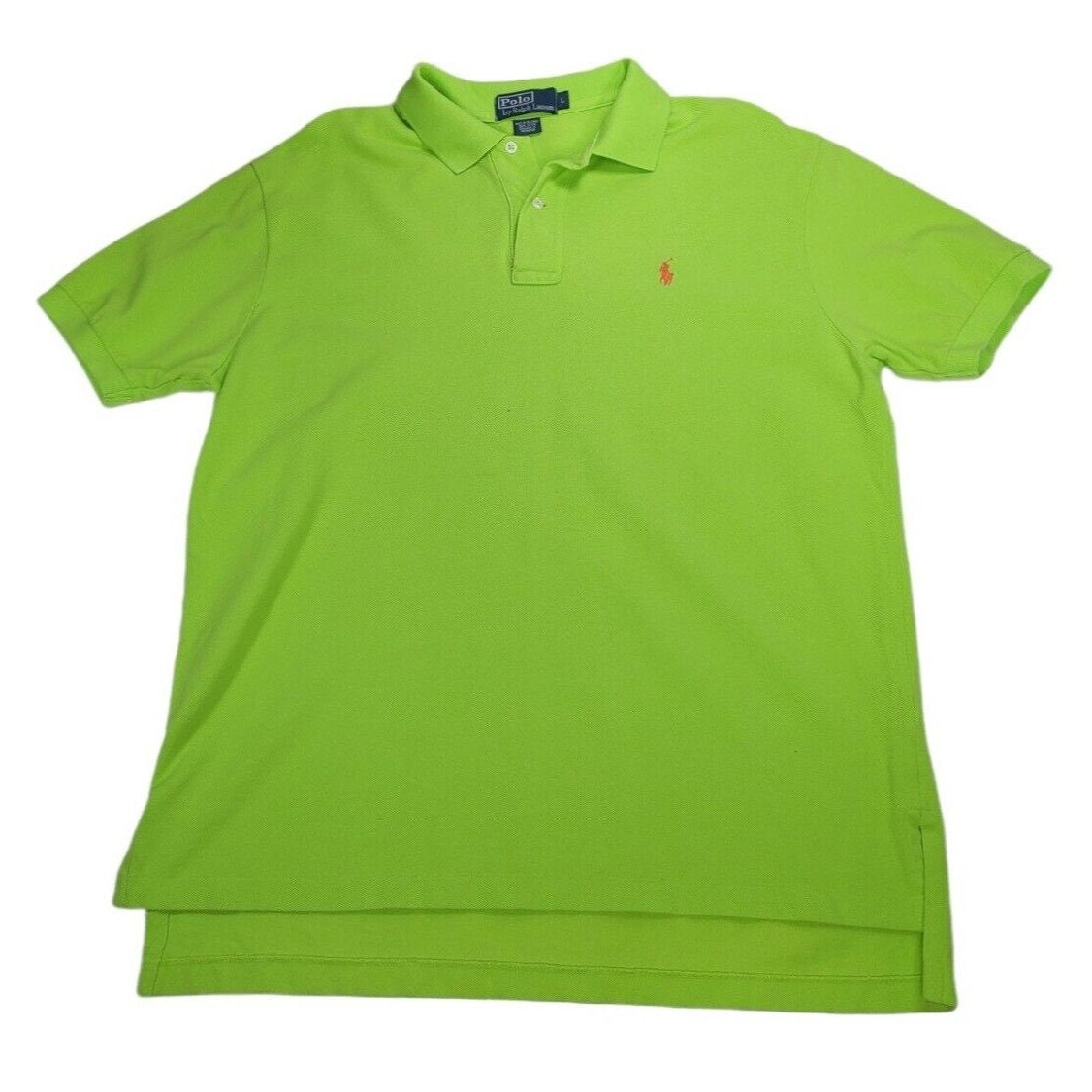 Men's Lime Green Polo Shirt
