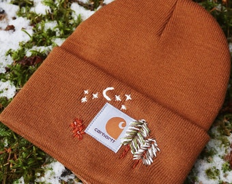 carhartt embroidered beanie
