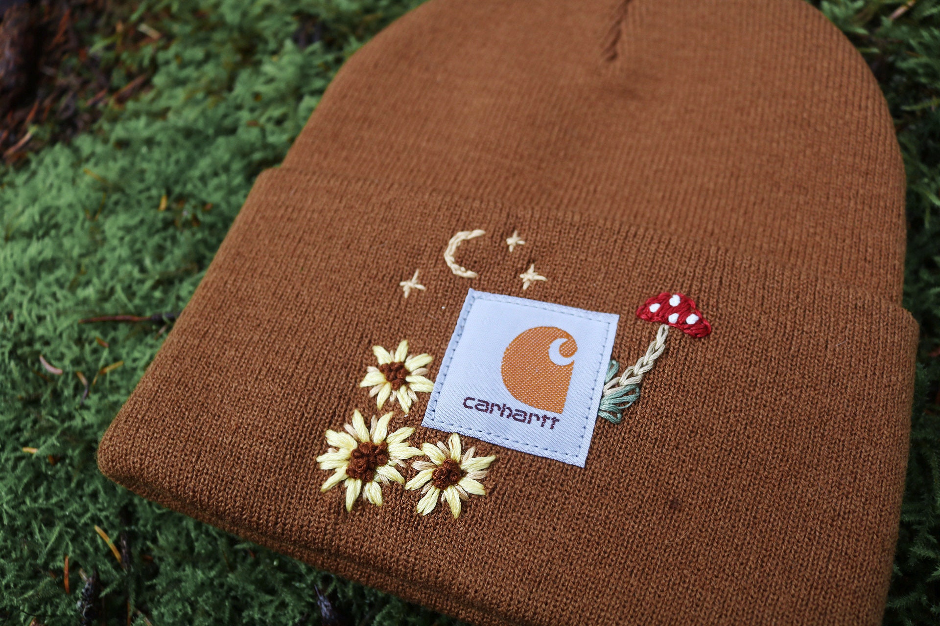 Whimsical Magic Embroidered Carhartt Beanies Personalized Etsy
