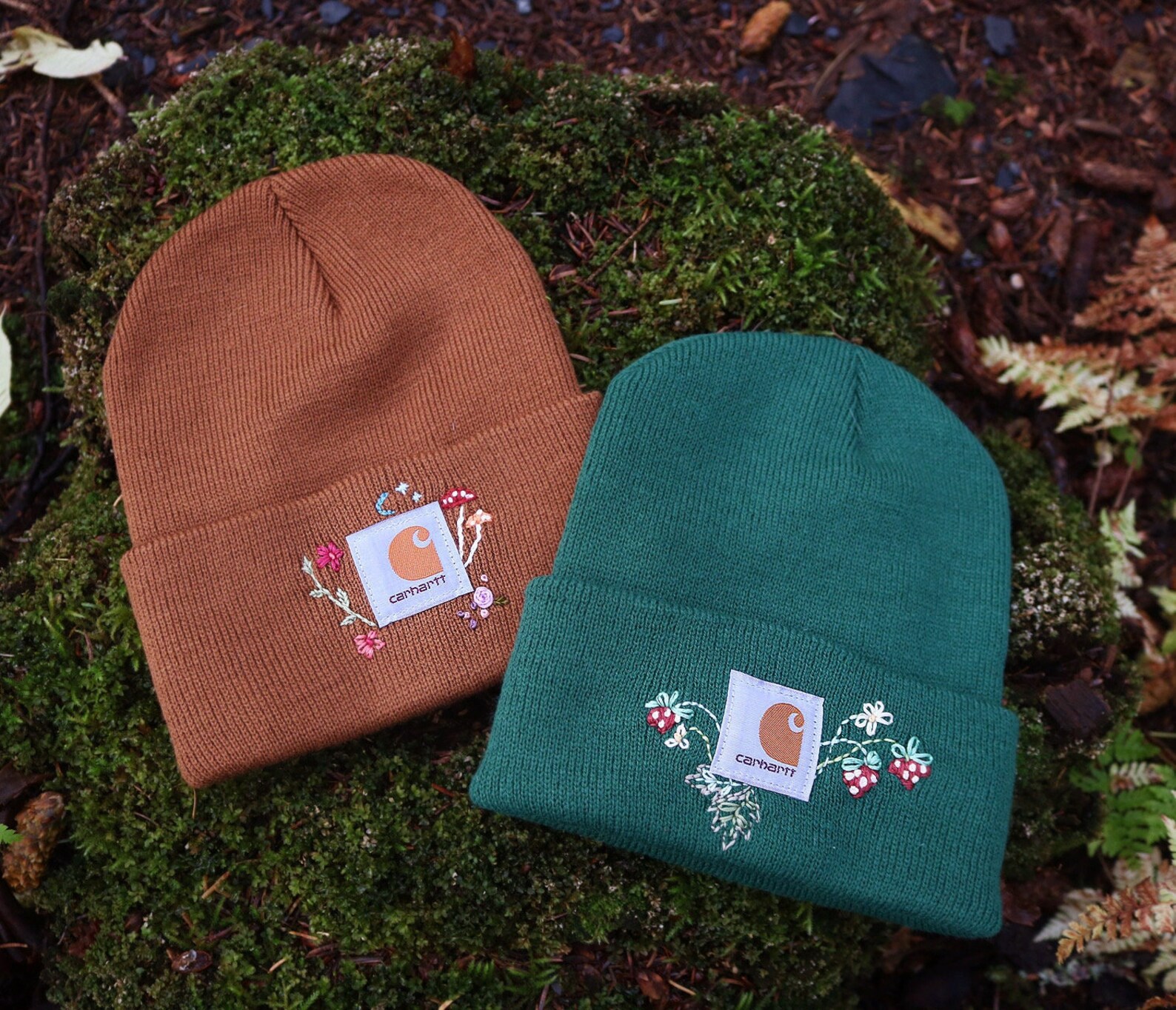 Whimsical Magic Embroidered Carhartt Beanies Personalized Etsy