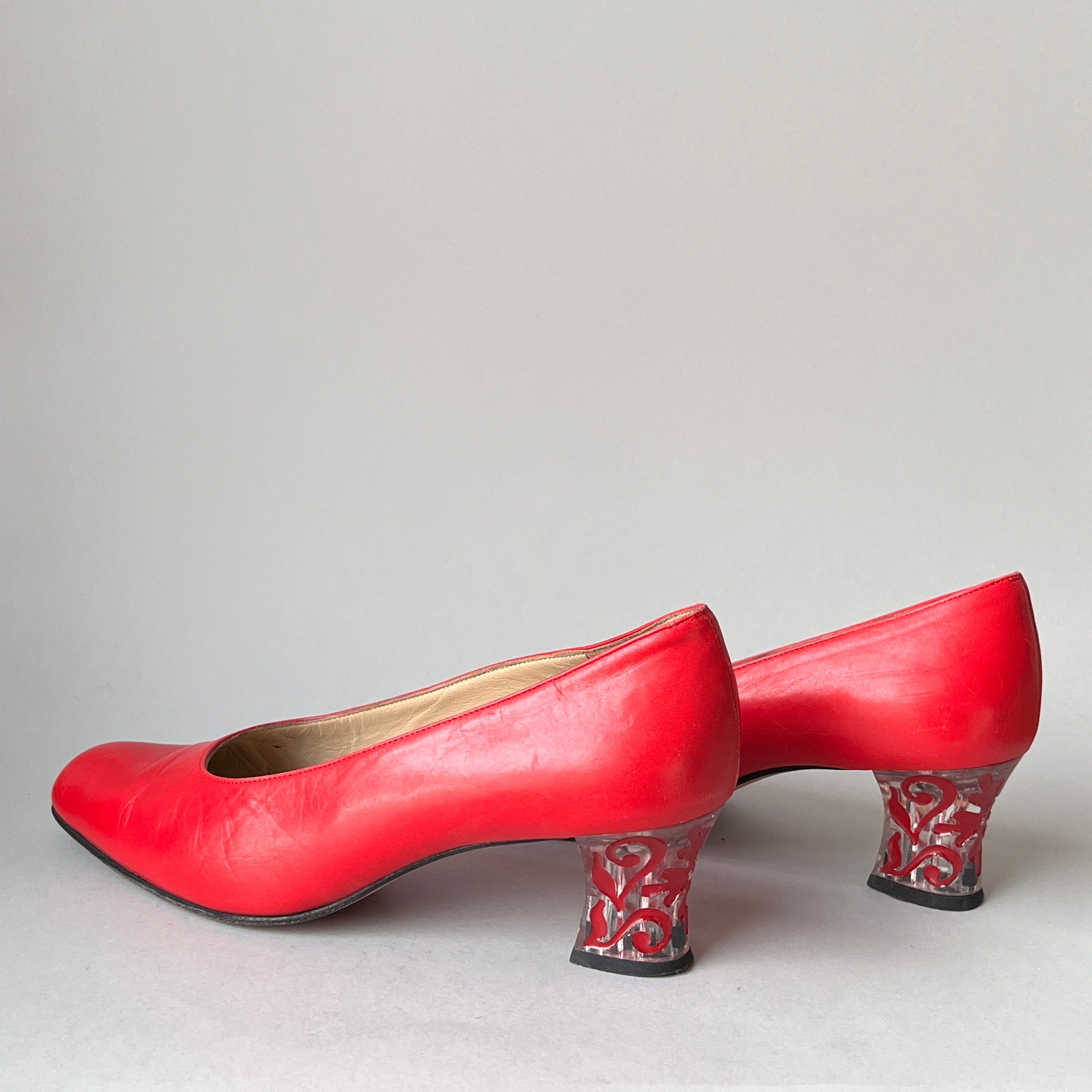 Classic Red Heels 7 Etsy UK