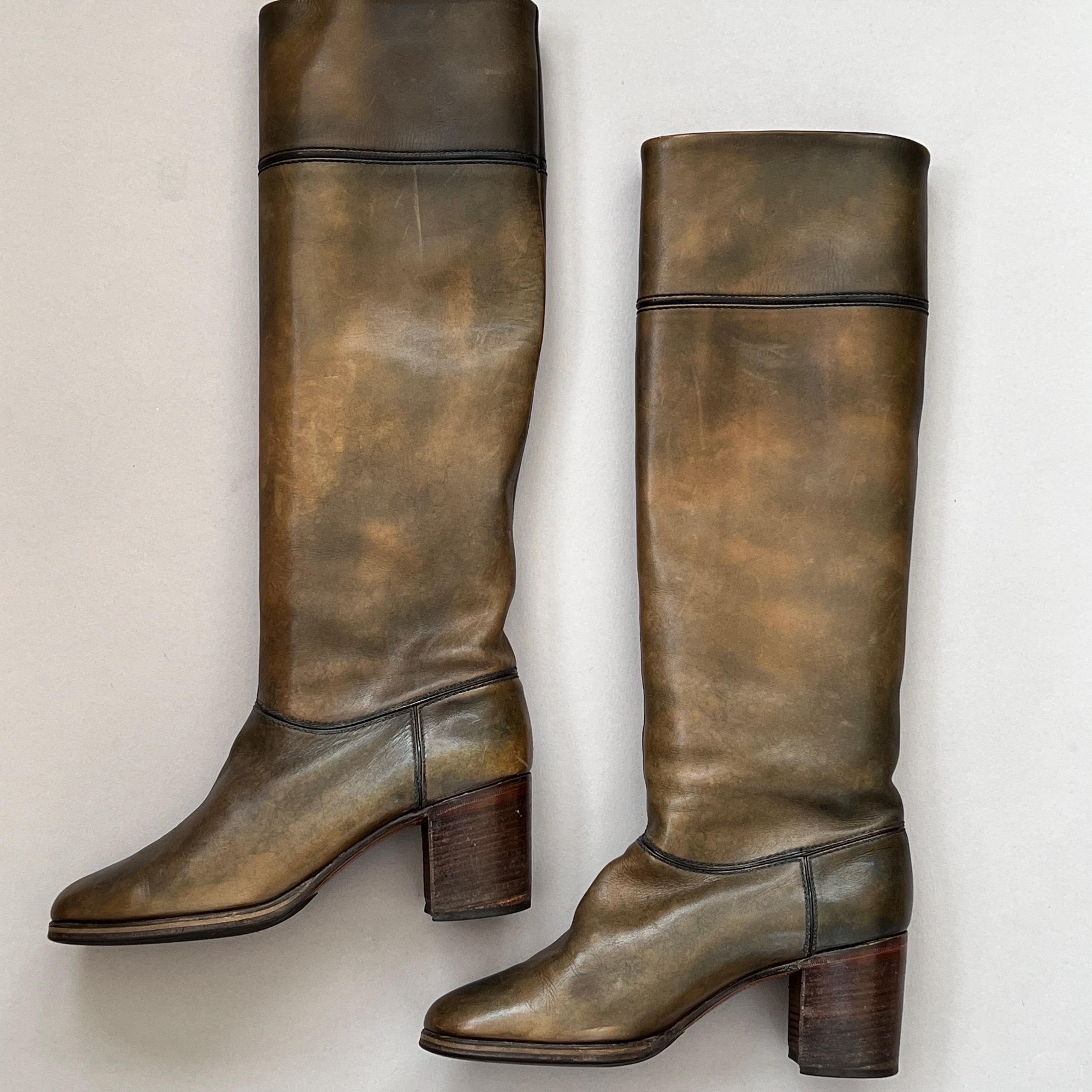 Vintage Gianni Barbato\'s California Colonial Boot GIANNI BARBATO Women Boots - Vestiaire Collective main image 2