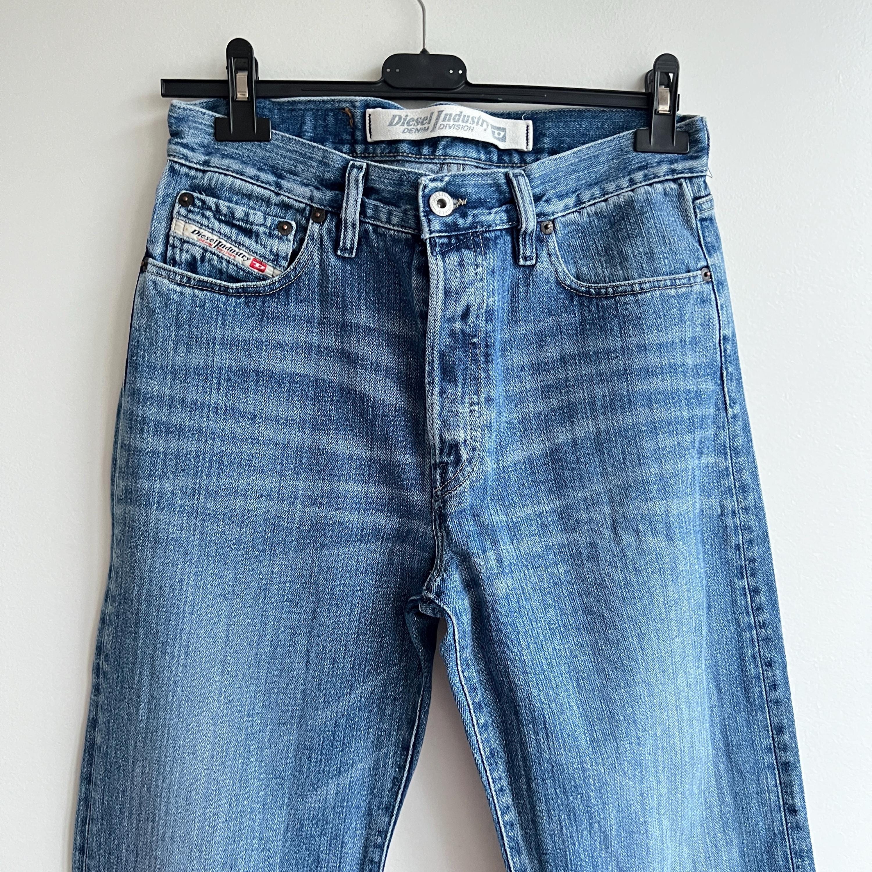 diesel❤︎ Vintage Diesel Jeans, RN 93243 CA 25594, Button Fly 33 X 32