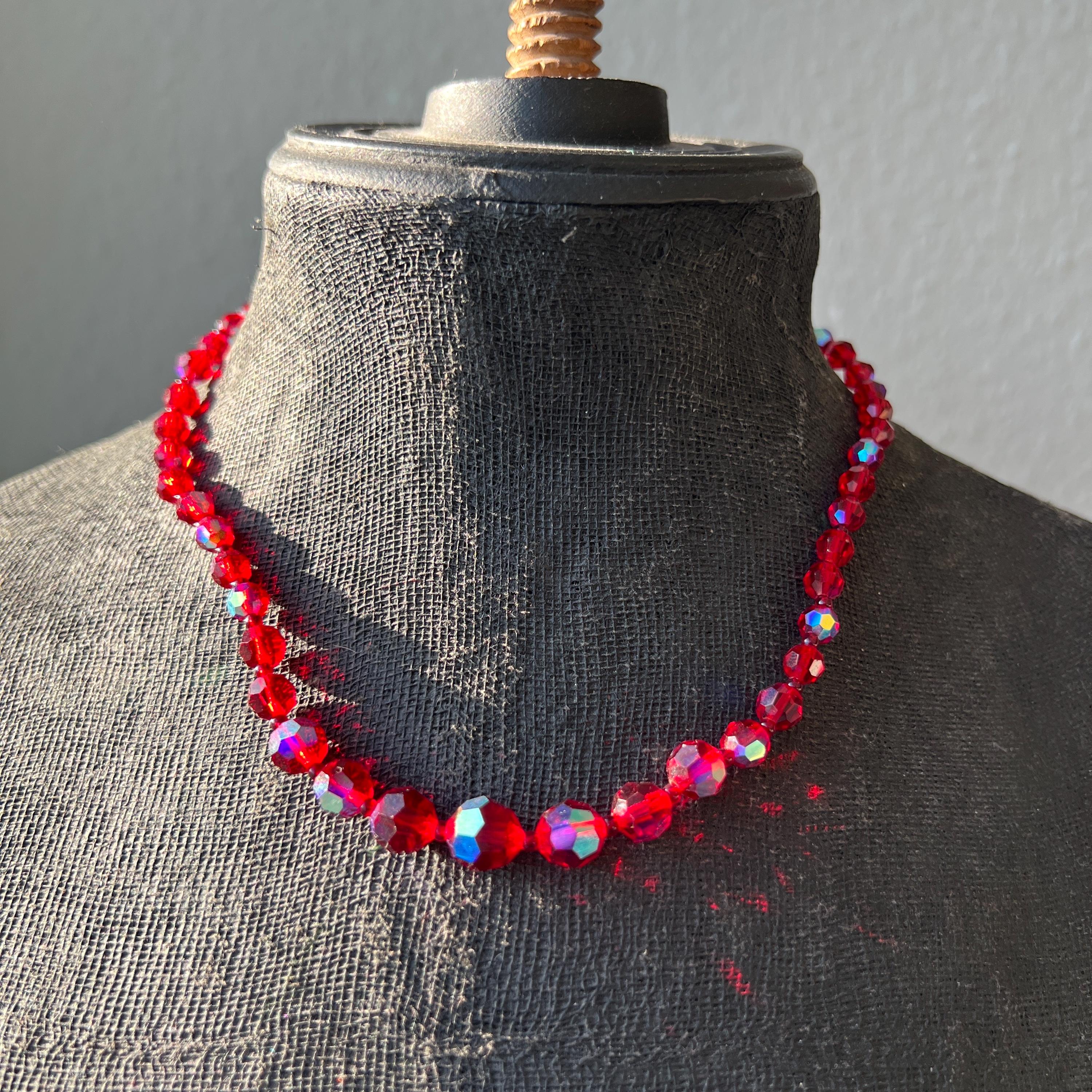 Vintage czech art deco necklace - Etsy 日本