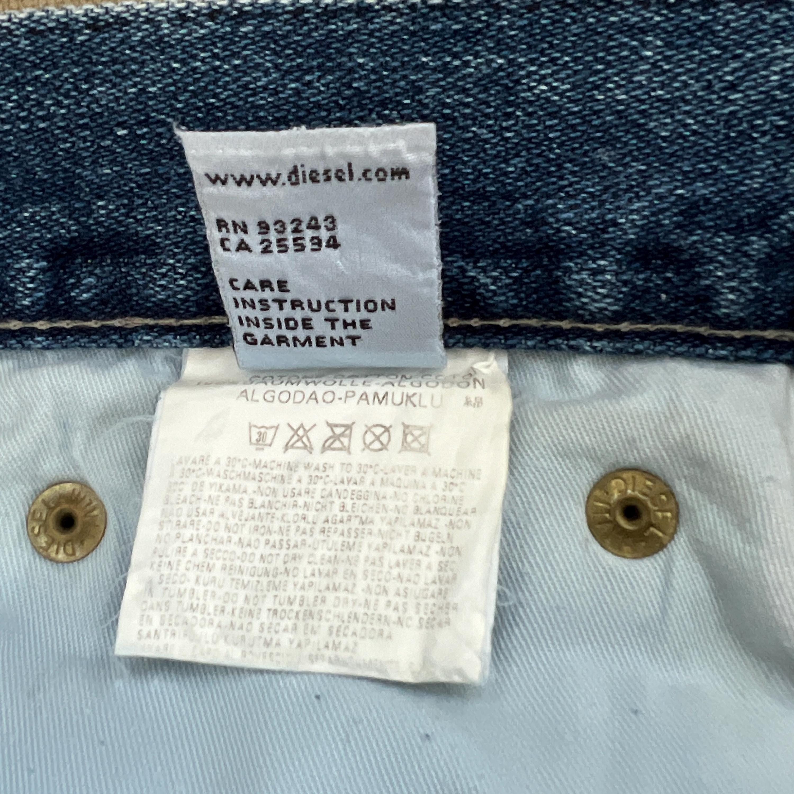 ヴィンテージ Y2K ディーゼル インダストリー ジーンズ RN 93243
