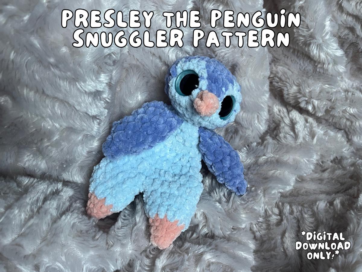 39 Crochet Penguin Patterns, Amigurumi, Blankets, and Keychains 27 Presley the Penguin Crochet
