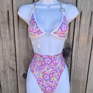 Groovy Pink Rave Outfit, Women&#39;s Rave Set, Women&#39;s Festival Outfit, Women&#39;s Festival Set