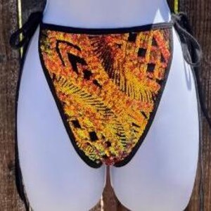 Sequin Bikini Bottoms, Rave Outfit, Rave Bottoms, Festival Outfit, Exotic Dance Wear, Stripper Outfits, Bottle Service Outfits