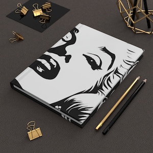 Iconic Marilyn Monroe Vintage Hollywood Hardcover Journal Classic Film Star Matte Finish Lined Diary Marilyn Monroe Journal