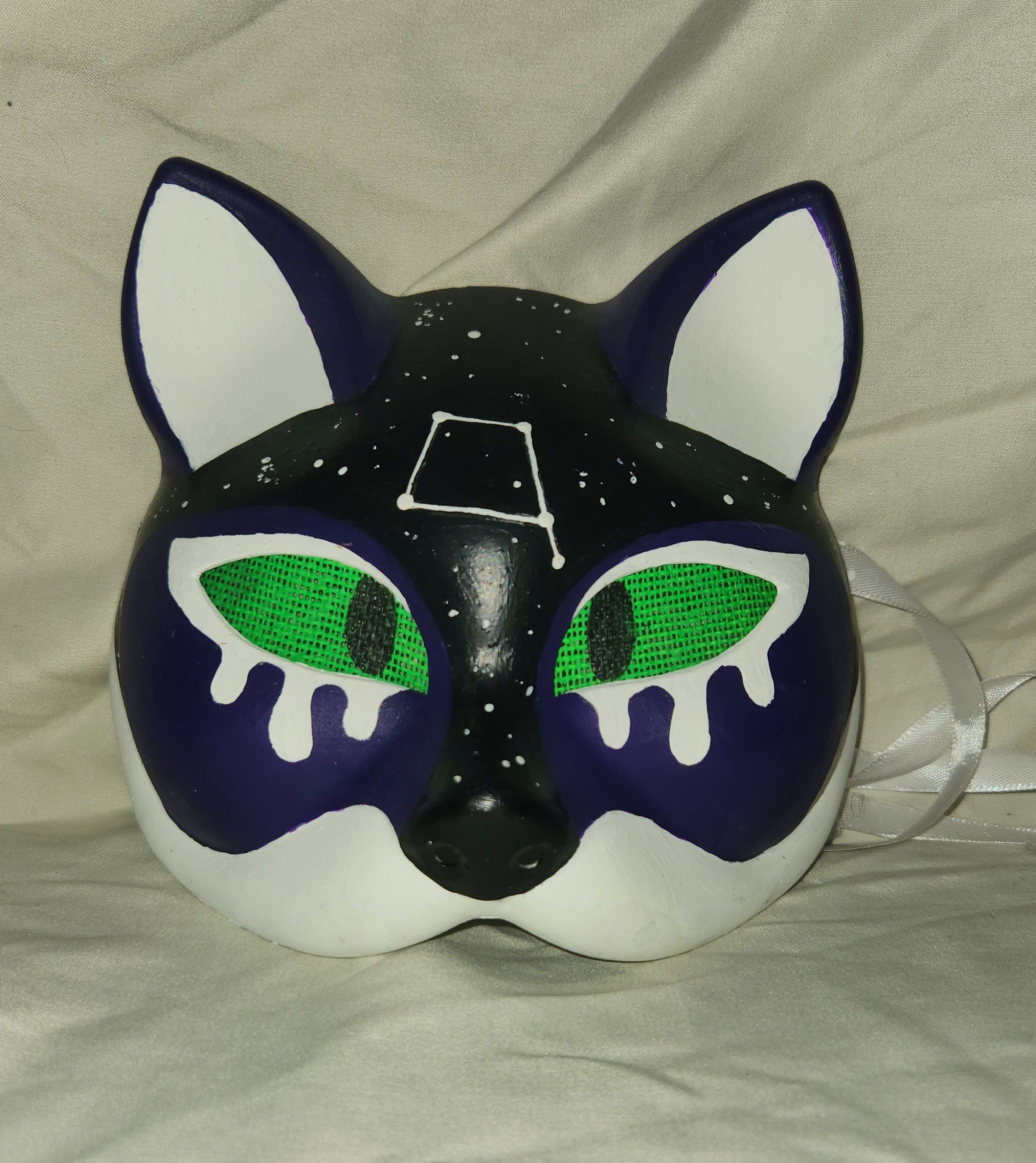 Therian cat mask, my  is named MysticCatPaz in 2024